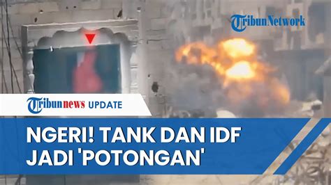 Dihujani Peluru Panas Al Qassam Kota Jabalia Di Gaza Jadi Pemakaman