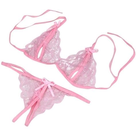 Ensemble Lingerie Sexy Ensemble Femme Sexy Soutiens Gorge Dentelle Sexy G String Soutien Gorge