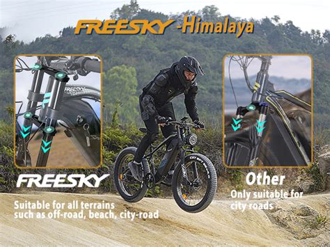 Buy Freesky Electric Bike 750w Bafang Motor 32 Mph Electric Mountain