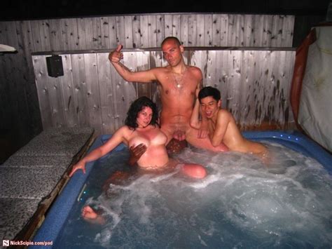 Jacuzzi Sex Party Cumception