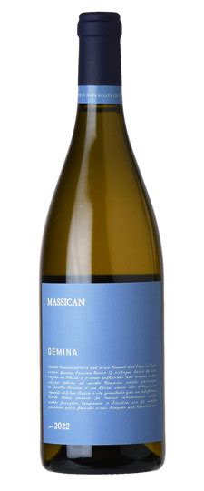 2022 Massican Gemina California White Blend Sku 1669539