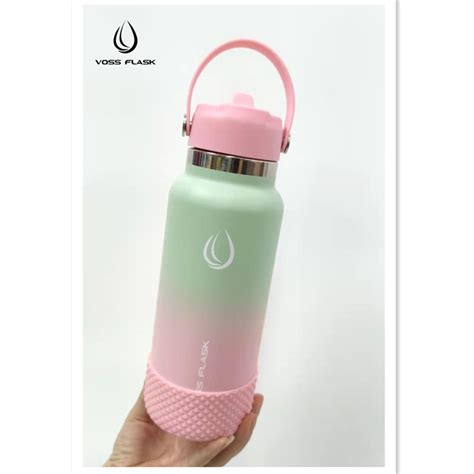 New Voss Flask Version 3.0 Wide Mouth Insulated Stainless Steel Vacuum Flask Drinking Tumbler ...