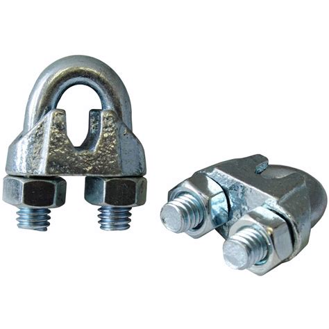 Zinc Plated Malleable Wire Rope Clip X Pcs