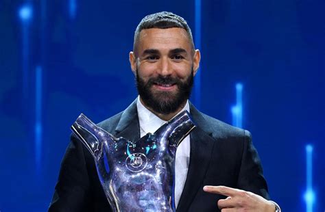 Karim Benzema Wins Uefa Player Of The Year Award