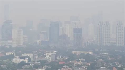 Senin Kualitas Udara Jakarta Terburuk Ketiga Di Dunia Depok Pos