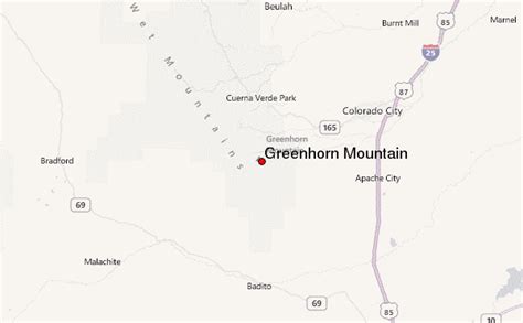 Greenhorn Mountain Mountain Information