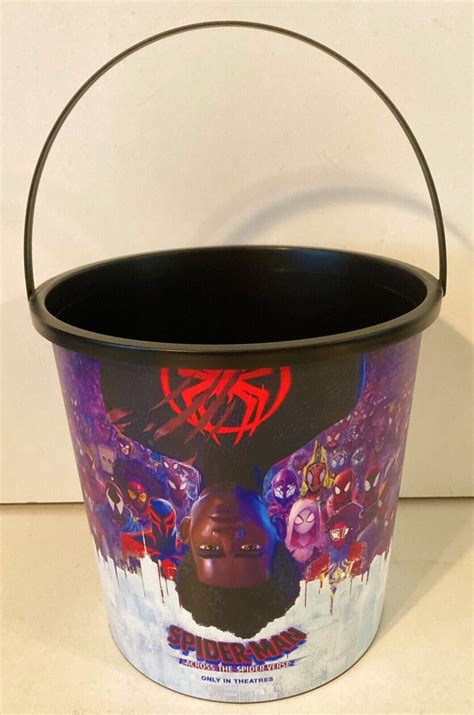 Spider Man Across The Spider Verse Cup And Popcorn Bucket