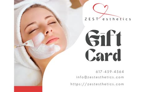 Order Zest Esthetics Llc Egift Cards