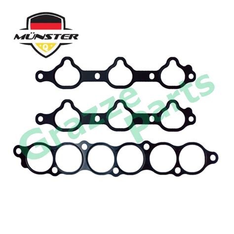 Münster Intake Manifold Gasket MD180909 for Proton Perdana V6 3 pcs