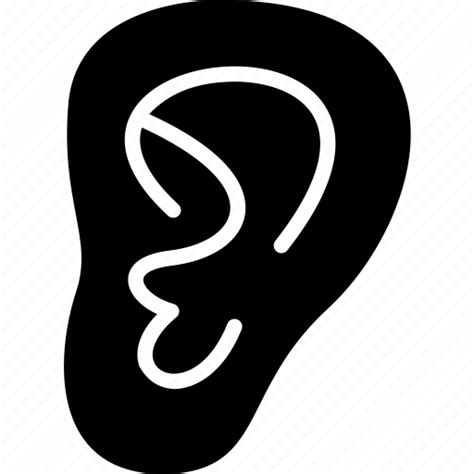 Ear Hear Sensory Head Organ Icon Download On Iconfinder