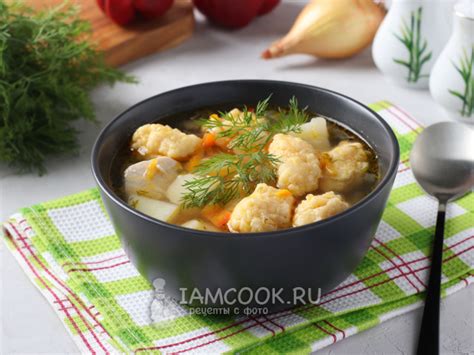 Куриный суп с сырными клецками — рецепт с фото пошагово. Как сварить ...
