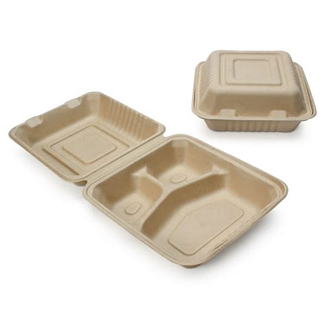 Buy Compostable Disposable Food Containers With Lids X Comp