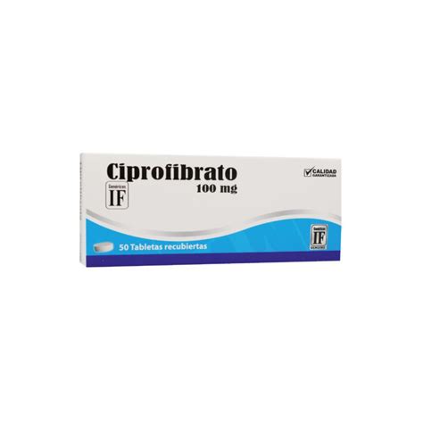 CIPROFIBRATO 100 mg IF Ibero Fármacos