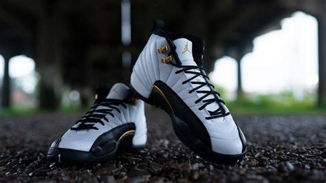 Sneakers Release – Jordan 12 Retro “Royalty” White/Metallic Gold/Black Men’s & Kids’ Shoe ...