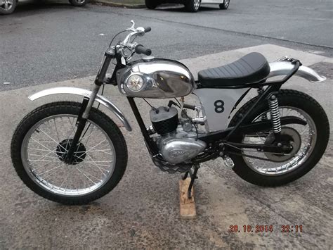 BSA BANTAM 175cc TRIALS,D10 FRAME WITH D7 ENGINE.