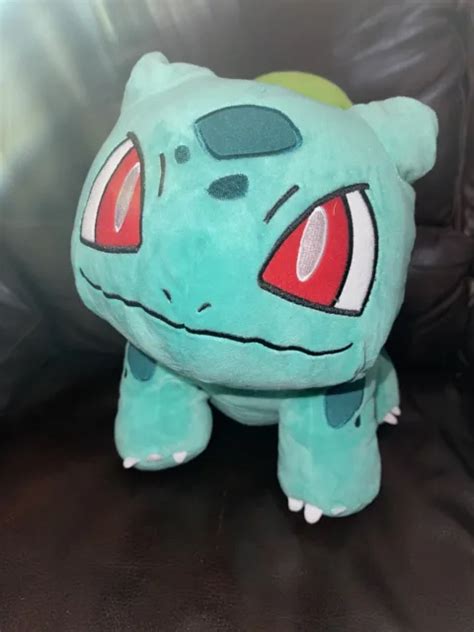 Rare Build A Bear Official Pok Mon Bulbasaur No Sound Plush Pokemon Bab