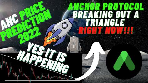 Anchor Protocol Breaking Out A Triangle Right Now Anc Price