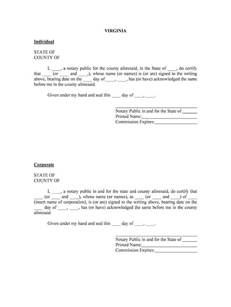 1 A Handbook For Virginia Notaries Public Form Fill Out And Sign Printable Pdf Template