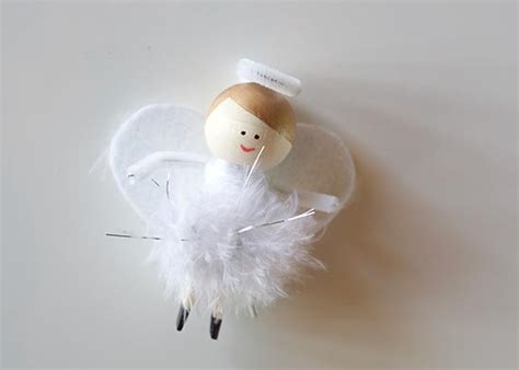 Christmas Clothespin Angel Ornament Tutorial – Factory Direct Craft Blog