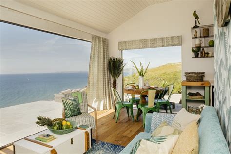 Whitsand Bay Self Catering Beach Cabin With Hot Tub In Cornwall Beach