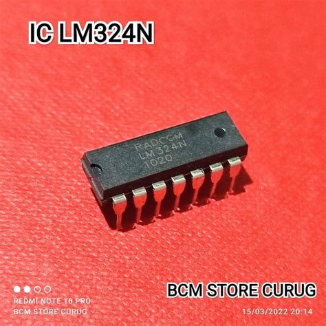 Ic Lm Lm N Low Power Quad Op Dip Ic Ak Lazada Indonesia