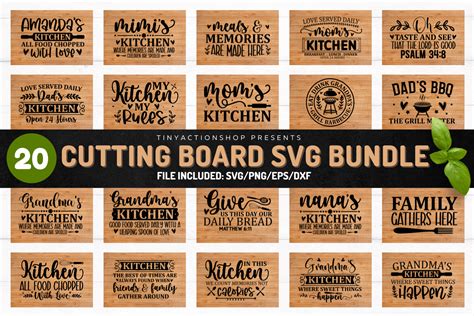 Free Cutting Board Quotes Svg Bundle Graphic By Sublimation