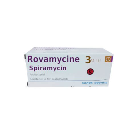 Rovamycine 3 Miu 10 Tablet Fiyatı