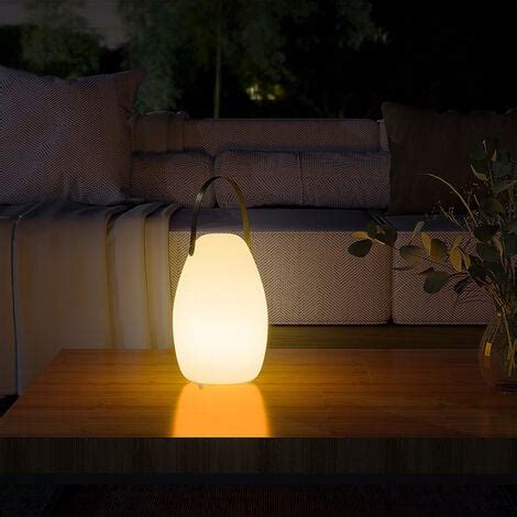 Lampada Da Tavolo Led Senza Fili Ricaricabile Portatile Interni Ed