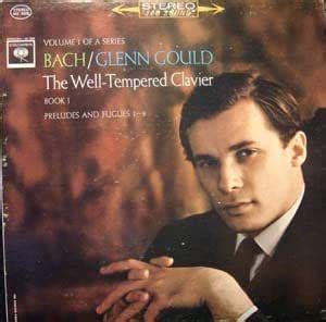 Glenn Gould Performing Bach The Well Tempered Clavier Book Preludes