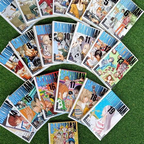 📚 Bakuman Volume 1 20 Complete English Manga Set Depop