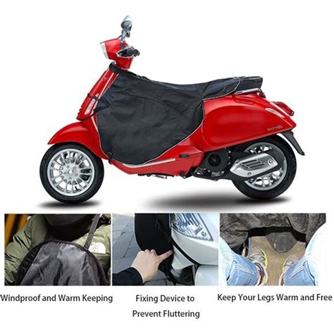 Scooter Tablier Couvre Jambe Scooter Universel Housse Protection Contre