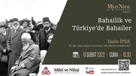 Seminer Bahailik Ve T Rkiye De Bahailer Milel Ve Nihal