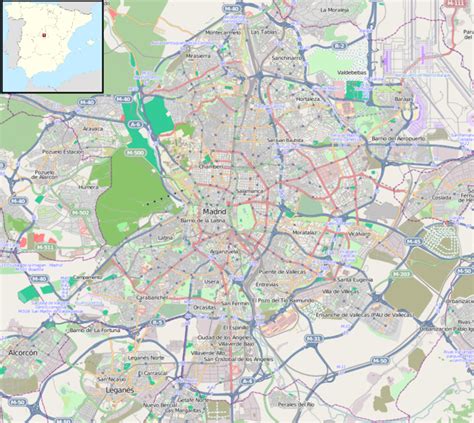 Research in Madrid - Madrid County Maps and Atlases