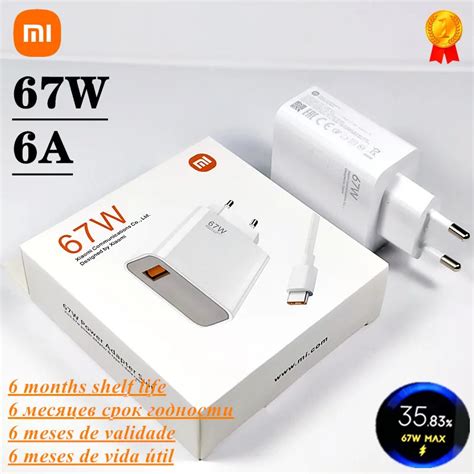 Xiaomi Charger W Eu Original Fast Charge Power Adapter A Type C