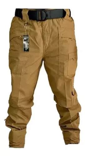 Pantalon Tactico Aviacion Coyote Militar Airsoft Gotcha