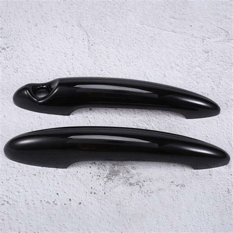 X Pcs Abs Black Door Handle Cover For S R R R V K Ebay