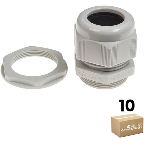 Lot de 10 Presse étoupes ISO M32 Spécial SBM IP68 Schneider