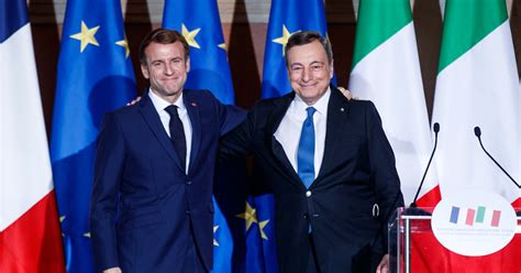 Macron E Draghi Scrivono Insieme Al Financial Times Riformare Il