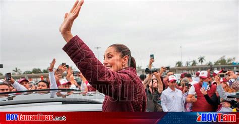 Hoy Tamaulipas Claudia En Tamaulipas Los Jovenes Estamos Con Claudia