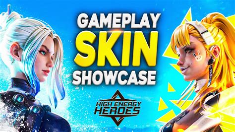 High Energy Heroes Skins Showcase Female Caustic Loba Gameplay In