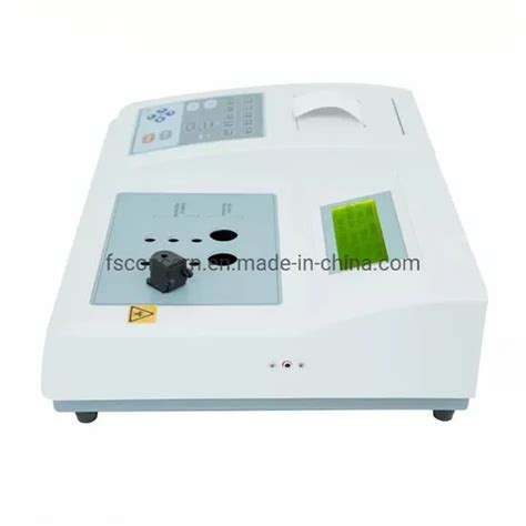 Medical Equipment Portable Blood Chemistry Semi Auto Single Channel