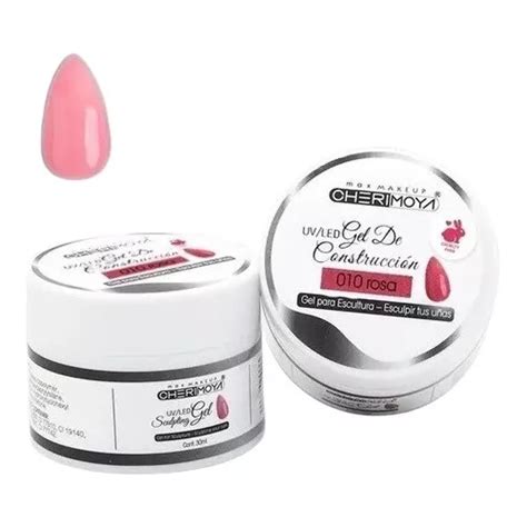 Gel Uv Led Constructor Cherimoya Rosa 010 30g Gelificadas