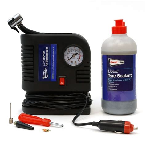 Emergency Tyre Puncture Repair Kit Streetwize Accessories