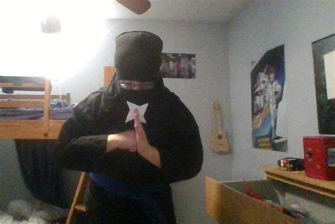 how to make a ninja costume at home