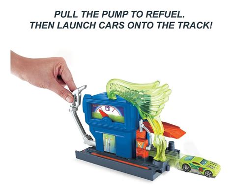 Hot Wheels City Pista Posto De Gasolina Fmy Mattel Mercado Livre