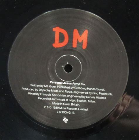 Пластинка Personal Jesus Depeche Mode. Купить Personal Jesus Depeche ...