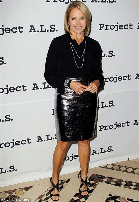 Katie Couric Steals The Show At Als Charity Bash In New York Daily