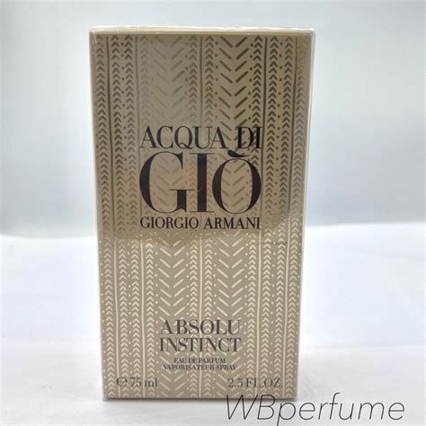 นำหอม แท100 Giorgio Armani Acqua Di Gio Absolu Instinct Eau De