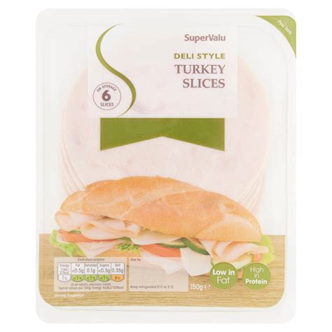 Supervalu Deli Style Turkey Slices G Storefront En