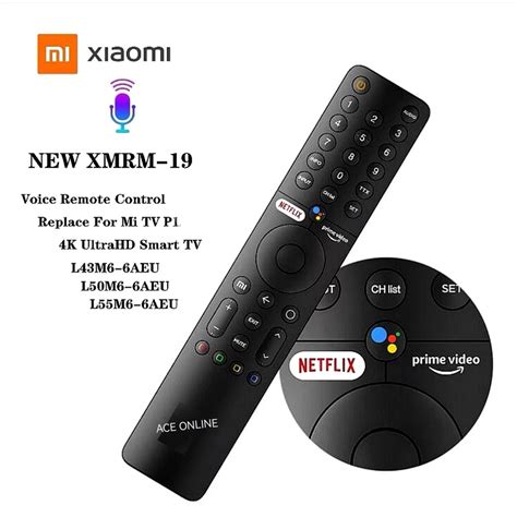 Xiaomi Mi Tv P Series Android Tv Remote Control Xmrm Suitable For